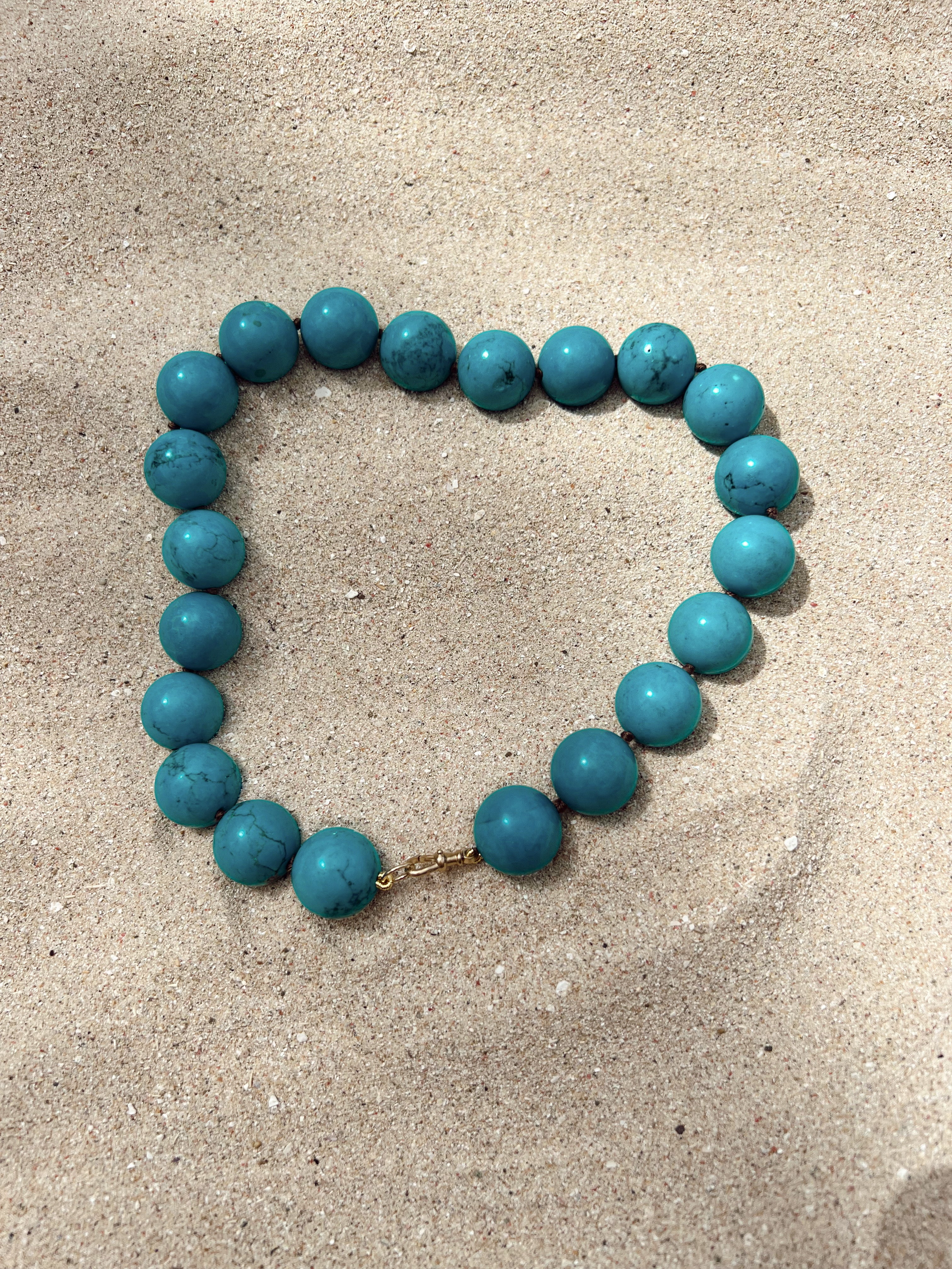 Turquoise Holiday Beads