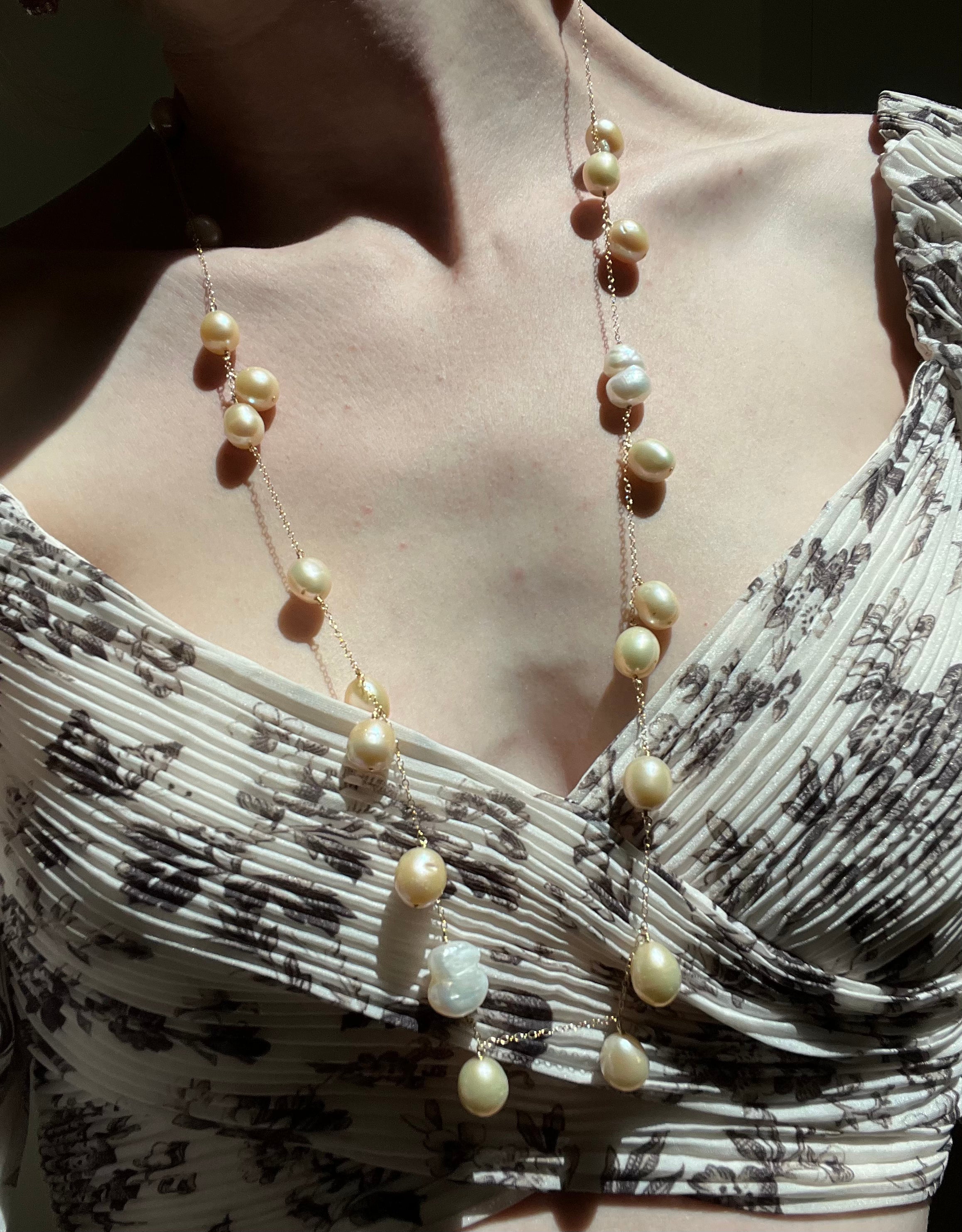 The Double Pearl Necklace